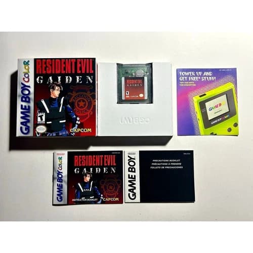 Resident Evil Gaiden (Game Boy Color) Complete CIB Works Authentic🔥Nice!