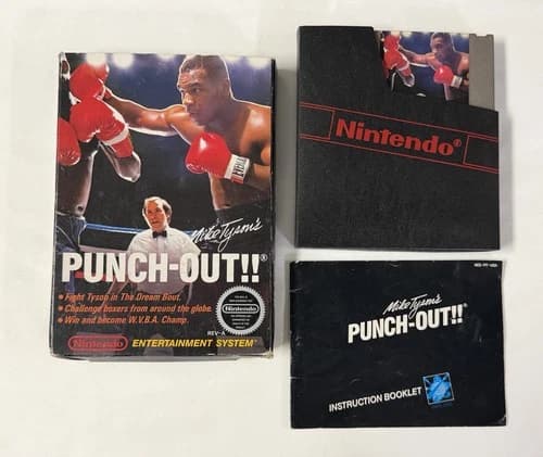Mike Tyson's Punch-Out (Nintendo Entertainment System, 1987) NES CIB Complete