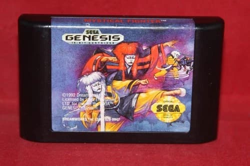 Mystical Fighter (Sega Genesis, 1992) Authentic Game Cartridge