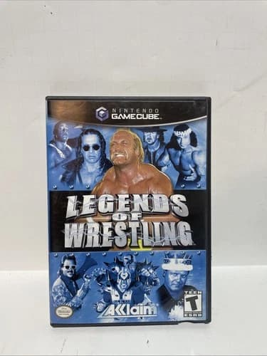 Legends of Wrestling [Nintendo Gamecube, 2002] Complete CIB Tested Works