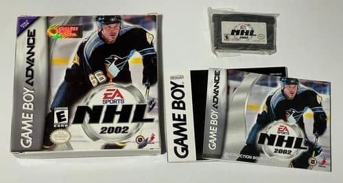 NHL 2002 (Nintendo Game Boy Advance, 2002) - GBA CIB Complete In Box