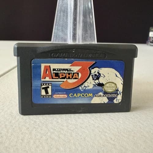 Street Fighter Alpha 3 (Nintendo Game Boy Advance, 2002) GBA