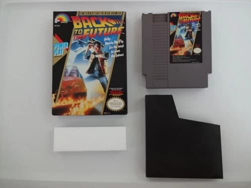 Back to the Future Complete in Box Nintendo NES CIB