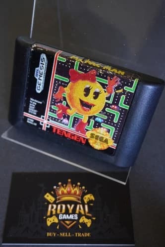 Ms. Pac-Man | Sega Genesis| Cartridge Only | TESTED!