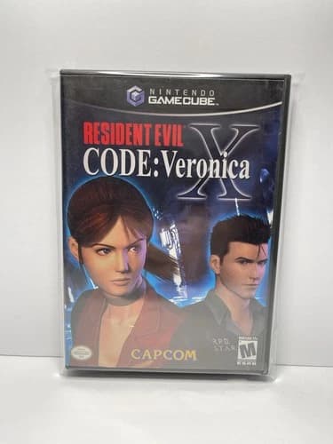 Resident Evil CODE: Veronica X Nintendo GameCube CIB Tested! Clean Disc’s Rare🔥