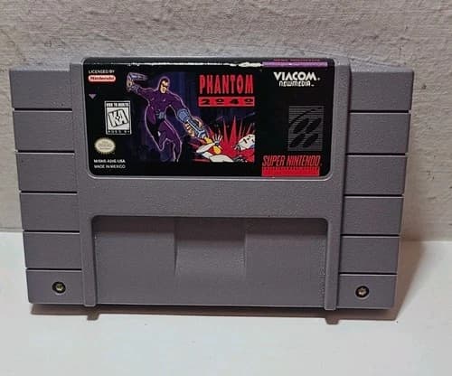 Phantom 2040 - Authentic Super Nintendo Game SNES - Tested & Works