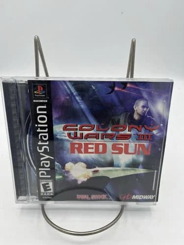 Colony Wars III: Red Sun (Sony PlayStation 1, 2000) Black Label