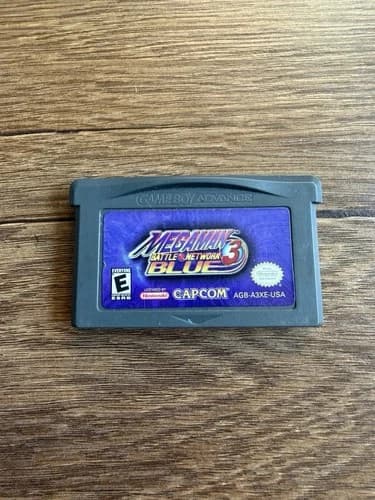 Mega Man Battle Network 3 Blue Version - Nintendo Game Boy Advance GBA Authentic