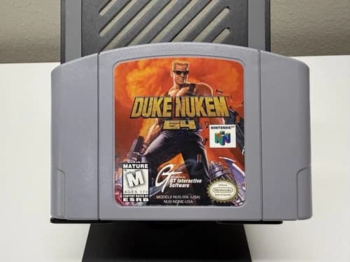 Duke Nukem 64 (Nintendo 64 N64, 1997) Authentic Tested Working Nice Condition