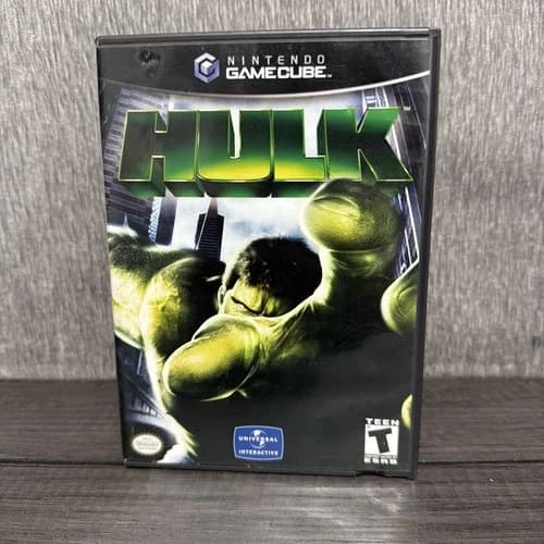 Hulk (Nintendo GameCube, 2003) Complete In Box