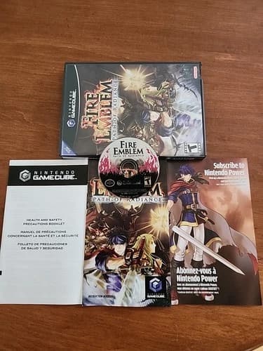 Fire Emblem: Path of Radiance (Nintendo GameCube) CIB With Excellent Disc.