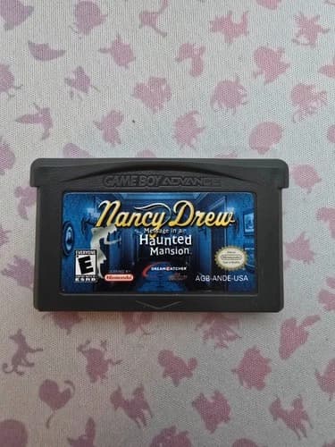 Nancy Drew: Message in a Haunted Mansion (Game Boy Advance) - TESTED/WORKS