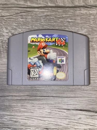 Mario Kart 64 (Nintendo 64 N64) Authentic Tested Working Great Condition!!!