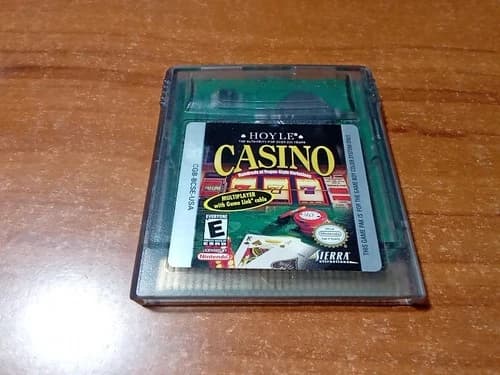 Hoyle Casino (Nintendo Game Boy Color, 2000) *TESTED*