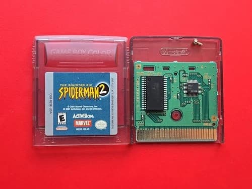 Spider-Man 2: Sinister Six Game Boy Color Nintendo GBC Marvel Authentic Tested