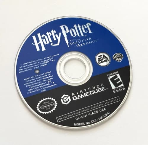Harry Potter and the Prisoner of Azkaban - Nintendo Gamecube, 2004 - Disc Only