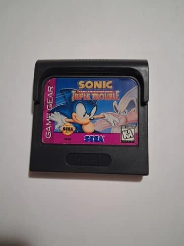 Sonic the Hedgehog: Triple Trouble (Sega Game Gear, 1994) Game Only