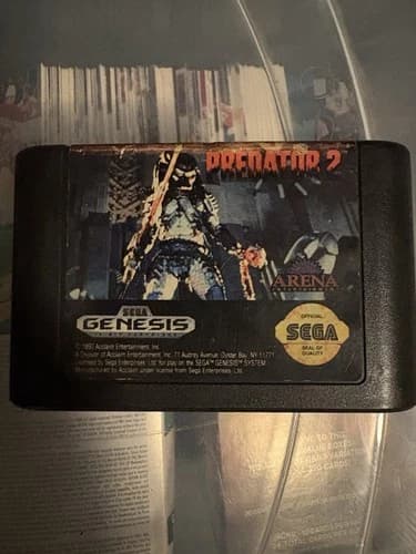 Predator 2 - Sega Genesis *TESTED*
