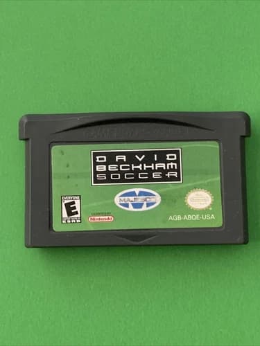 David Beckham Soccer GBA Nintendo Game Boy Advance *Cart Only* RARE NICE Tested