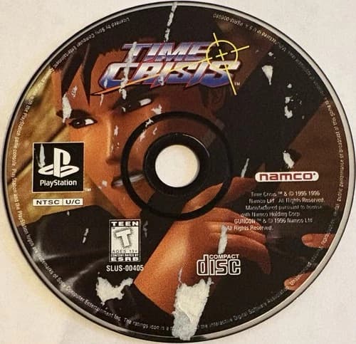 Time Crisis - BL (Sony PlayStation 1, PS1) DISC ONLY | NO TRACKING | M2769