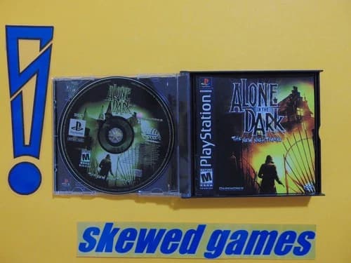 Alone In The Dark The New Nightmare - cib - PS1 PlayStation 1 Sony