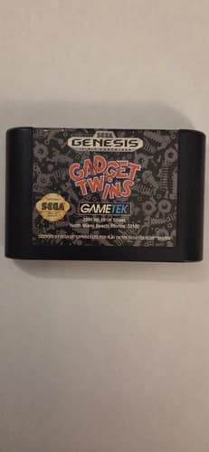 Gadget Twins Sega Genesis! Cleaned, Tested, Working!