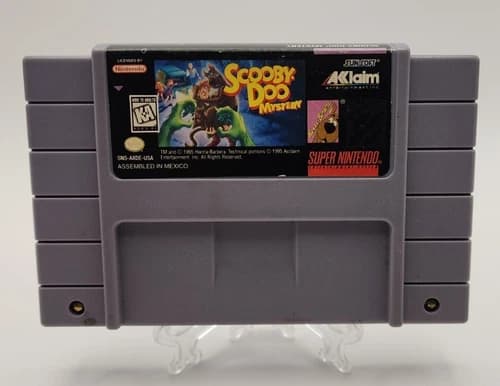 Scooby-Doo Mystery Super Nintendo SNES Tested Working Authentic (Cartridge Only)
