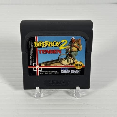 Paperboy 2 (Sega Game Gear) Authentic Cartridge only Tested and Working