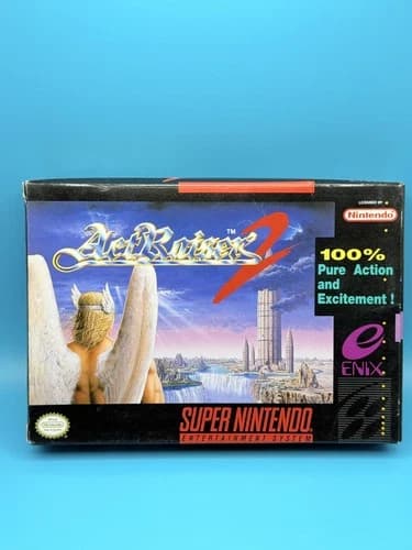 ActRaiser 2 (SNES, 1993) – Complete in Box (CIB) | Free Shipping | Charity