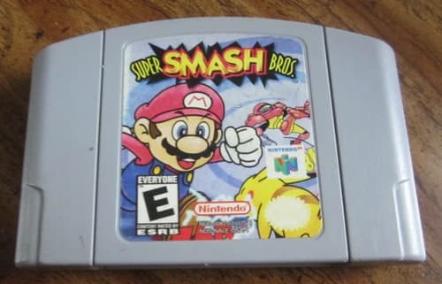 Super Smash Bros. Nintendo 64 N64 Video Game USED NOT TESTED GAME ONLY