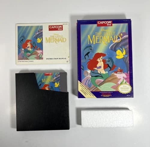Disney's The Little Mermaid for Nintendo Entertainment System by Capcom Complete