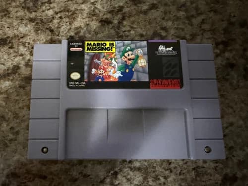 Mario is Missing (Super Nintendo SNES, 1993)