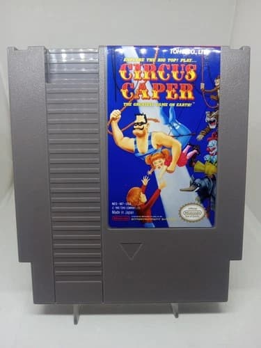 Circus Caper (Nintendo NES) Reconditioned! Authentic!