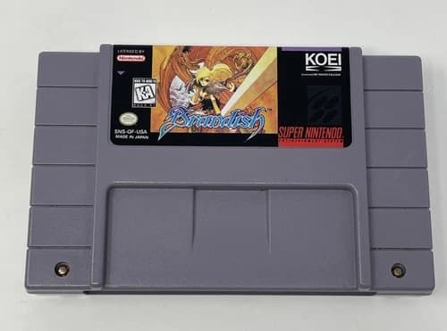 Brandish Super Nintendo SNES Video Game Cartridge Only - Tested