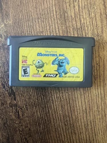 Monsters, Inc. (Nintendo Game Boy Advance) Authentic Tested Cartridge Only