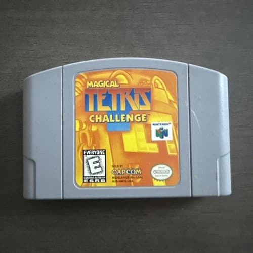 Magical Tetris Challenge Nintendo 64 N64 Working