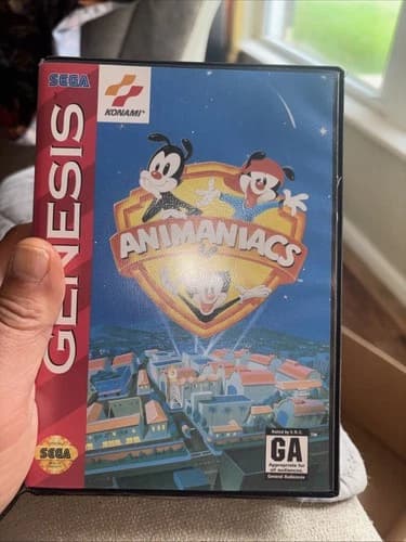 Animaniacs (Sega Genesis, 1994) Complete In Box #25