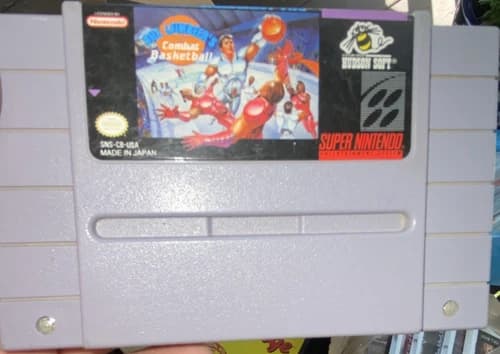 Hudson Soft Bill Laimbeer's Combat Basketball SNES NTSC-U/C Cartridge
