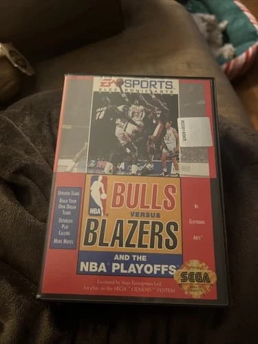 Bulls vs. Blazers and the NBA Playoffs (Sega Genesis, 1993)