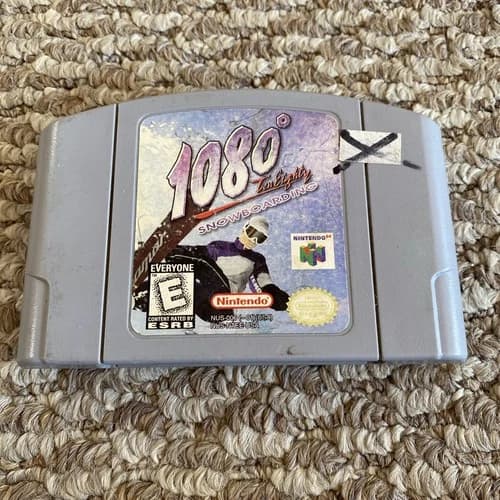 1080 Snowboarding (Nintendo 64, N64) Game - Authentic - Tested