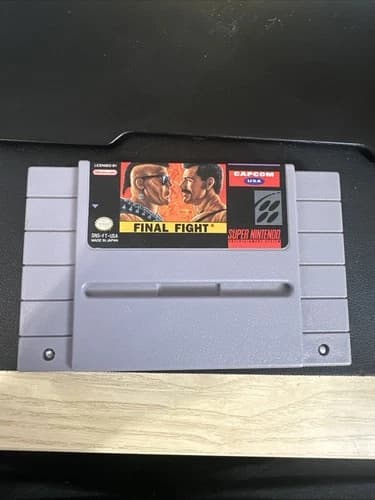 Final Fight (Super Nintendo Entertainment System, 1991) (SNES) Good Condition