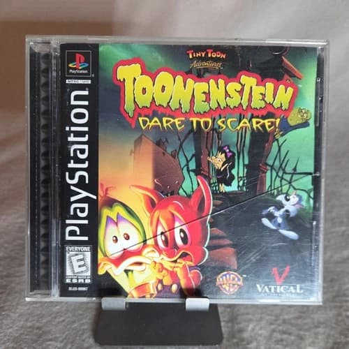 Tiny Toon Adventures: Toonenstein -- Dare to Scare (Sony PlayStation 1, 1999)