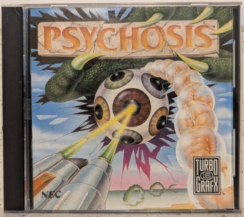 Psychosis TurboGrafx-16 TG16 Complete HuCARD NEC