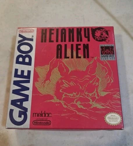 Heiankyo Alien (Nintendo Game Boy Gameboy) Complete in Box w/ Reg CIB