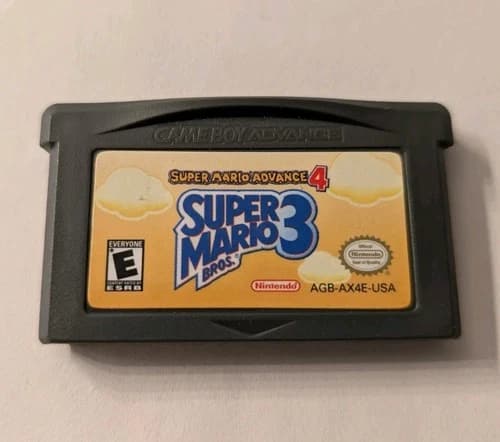 Super Mario Advance 4 Super Mario Bros. 3 Game Boy Advance GBA Authentic Tested