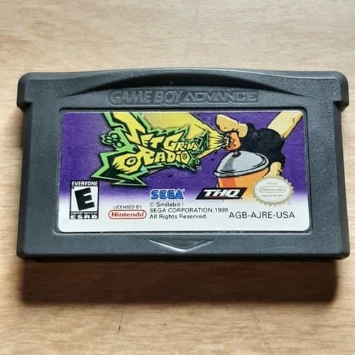 Jet Grind Radio Gameboy Advance (GBA) JGR JSRF Jet Set Radio Future