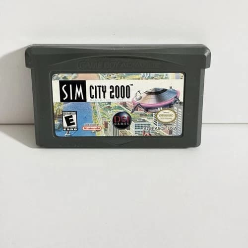 SimCity 2000 (Nintendo Game Boy Advance, 2003) Authentic Cartridge Only - Tested