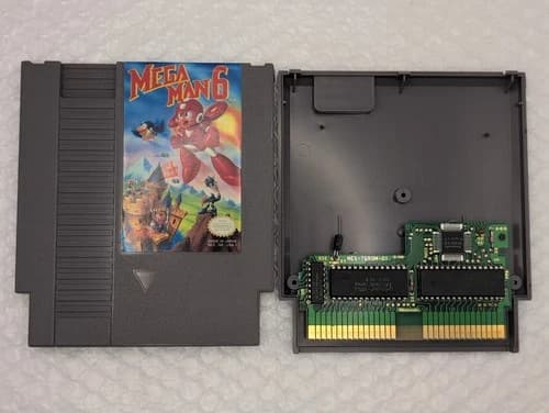 Mega Man 6 (Nintendo Entertainment System NES) Authentic - Clean - Tested