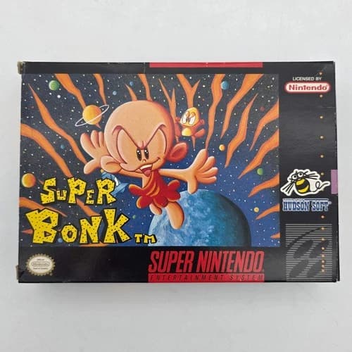 Super Bonk (Super Nintendo SNES, 1994)