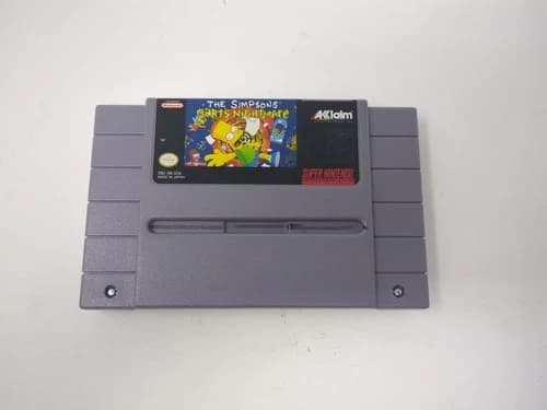 The Simpsons: Bart's Nightmare (Super Nintendo Entertainment System 1992) Tested
